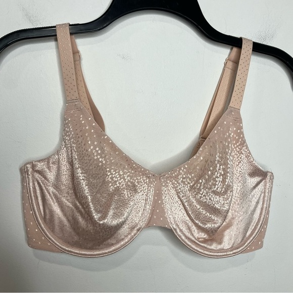 Wacoal back appeal full cup bra rose dust size 34DD - Picture 3 of 7